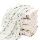 Baby Organic Cotton Super Soft Muslin Baby Bath Towel Blanket 100% Organic Cotton Baby Blanket