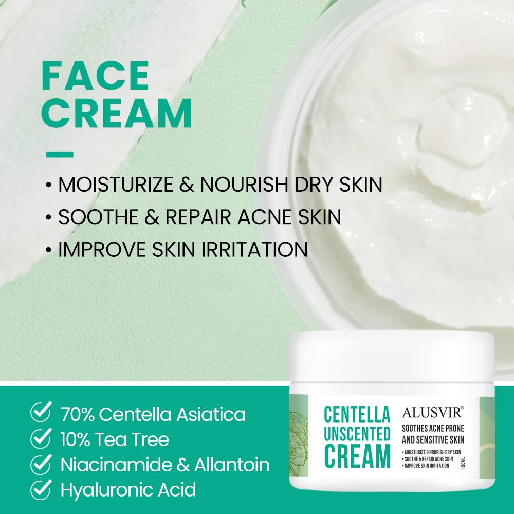 Customized Logo Centella Asiatica Repairing Soothing Beauty Skin Care Products Face Toner Serum Cream Skincare Set Private Label