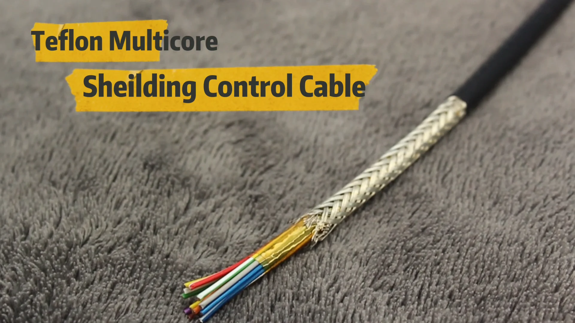 automotive signal cable multi core high temperature fep