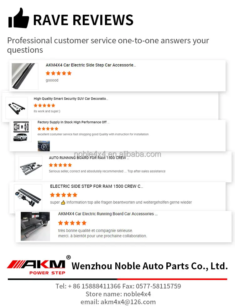 Factory Customization Pickup Auto Exterior Accessories SUV Electric Side Steps for ISUZU MU-X D-MAX Running Boards mux factory