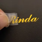 Transfer Factory Price Custom Vinyl Transfer Clear Sticker With Logo