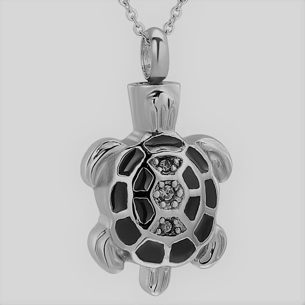 sea turtle urn necklace