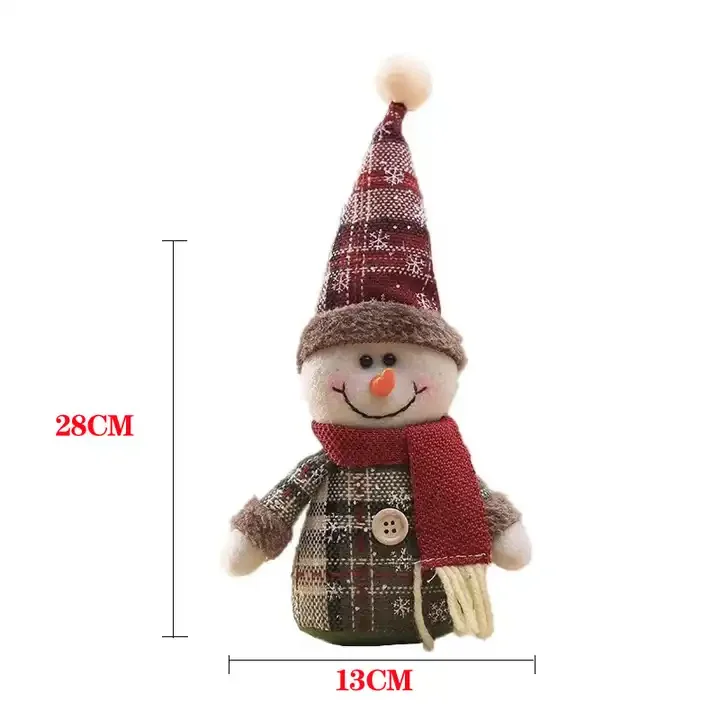 Christmas Doll Ornaments Xmas Hanging Decoration Supplies  For Christmas party Decoration
