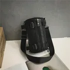 Bag Messenger Shoulder Bag Small Custom Small Men Women Barrel Shape Bucket Drum Bag Crossbody Shoulder Messenger Bag