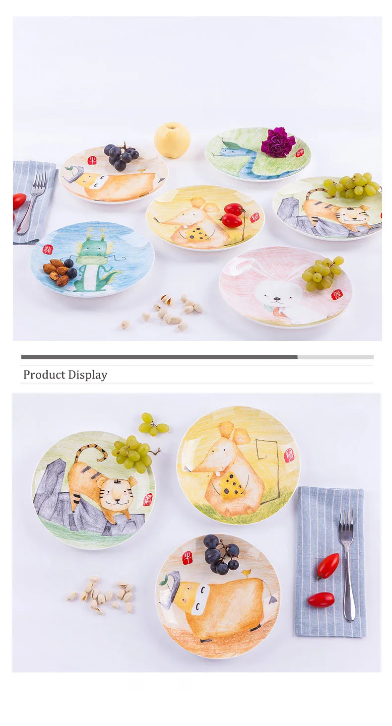 Aoto Porcelain Ceramic Dishes Novelty Christmas Plate Bowl For Sale
