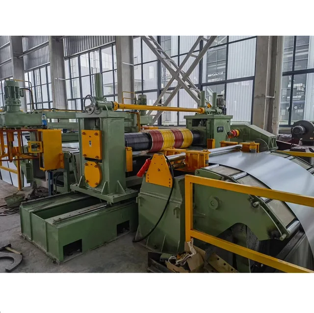 Professional Factory Made metal sheeting coil slitting line manufacturer machine