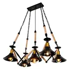Island Lamp Lamp Supplier Wrought Iron Island Chandelier Retro Rustic Pendant Lighting Lamp