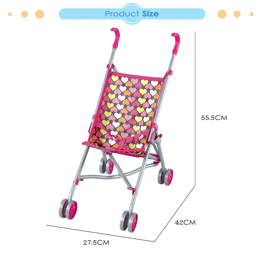 Fei Li Best Seller Online Shop Customized Precious Toy Gift Basic Baby Doll Stroller for Toddlers