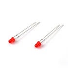 Round 5mm Led Customized Electronic Components Red Light Emitting Diodes Round Head 3mm 5mm Colors Dip Led Diode