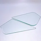 Shape Glass Flat Polished Special Shape Tempered Glass
