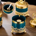 Ashtray Grand Deer-shaped Luxury Ashtray Stainless Steel Cigar Ashtray With Lid