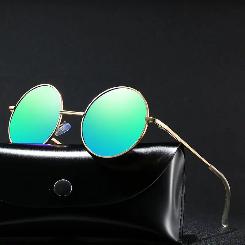 green fashion glasses