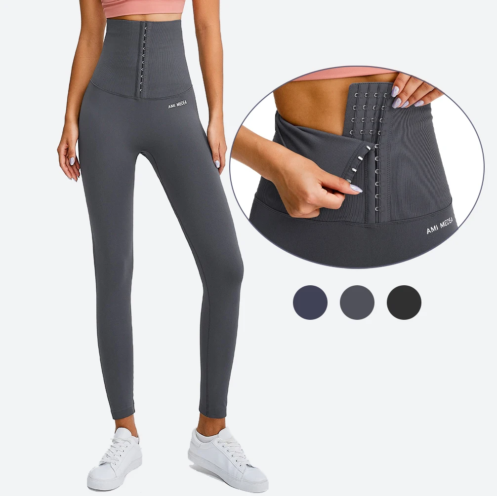 Waist Trainer Corset Leggings 