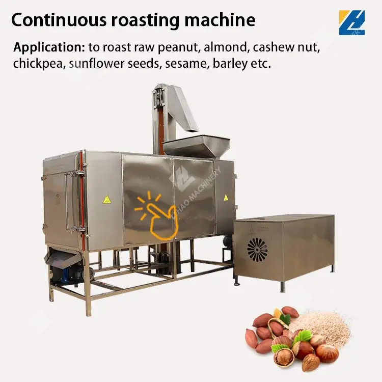 Automatic Stainless Steel Peanut Butter Production Line Nut Paste