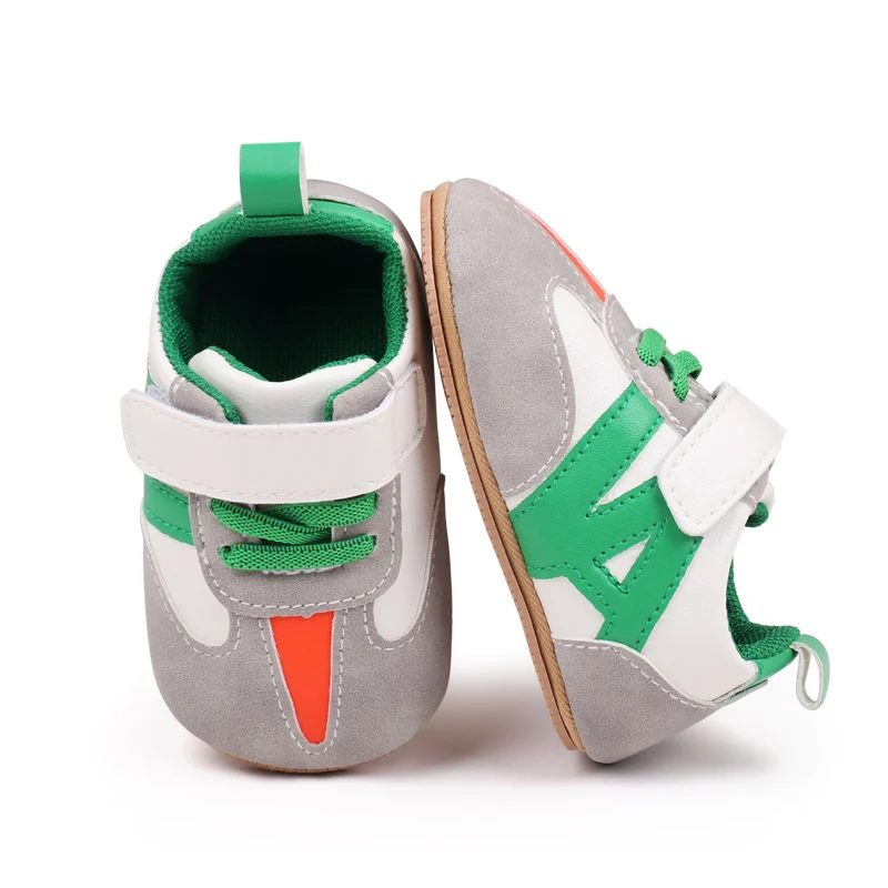 Hot Selling Unisex Prewalker Toddler Baby Shoes Soft TPR Anti-Slip Outsole Flat Design Summer Spring Autumn Seasons-for Boys factory