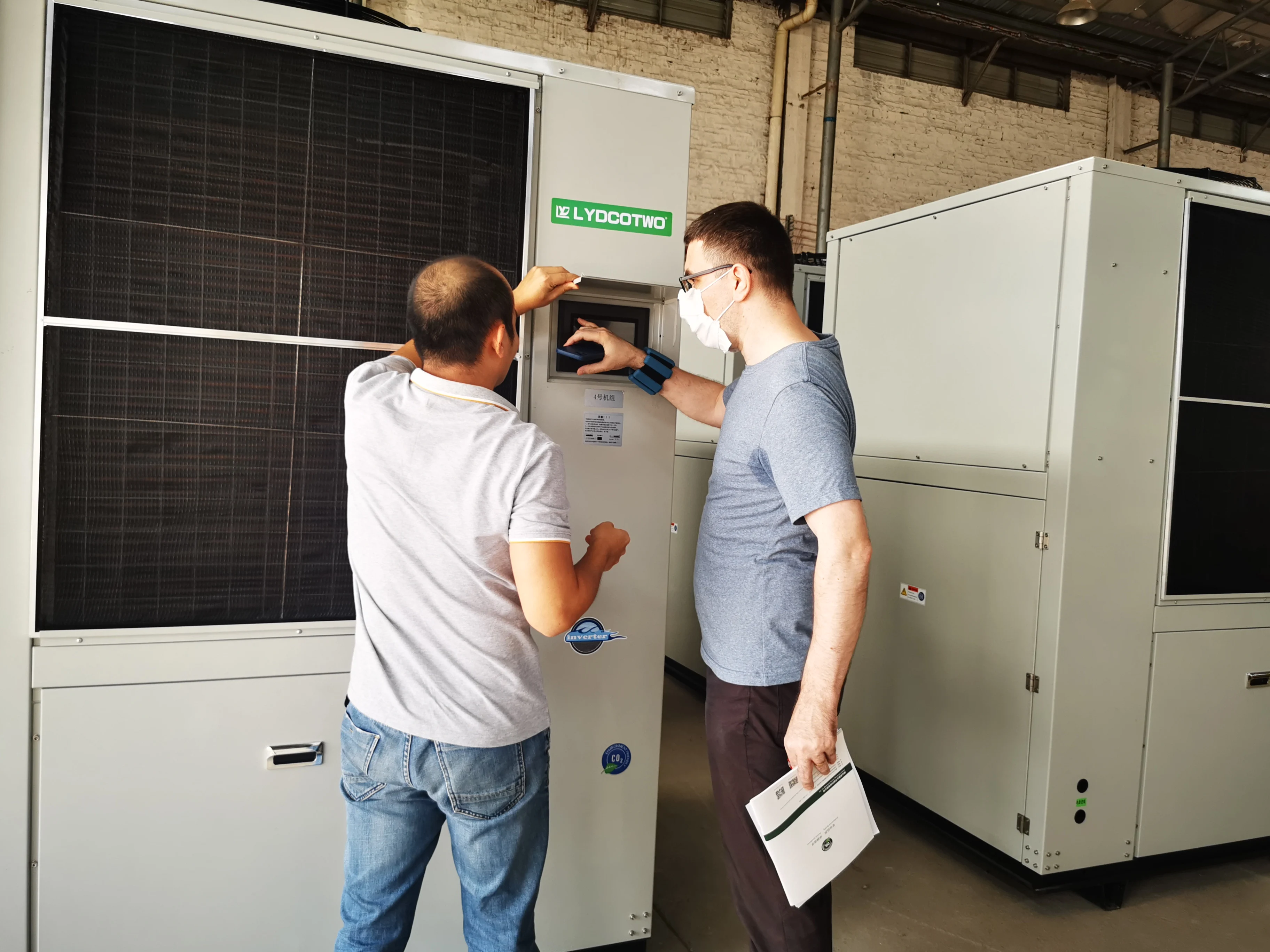 Air Source Heat Pump, CO2, R744, 40KW, 50KW - detail 26