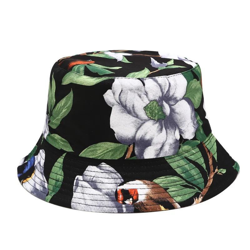 floral bucket hats for women