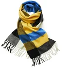 Scarfs Scarf Blue Fashion 2021 Square Wool Scarfs Knitted Scarf Wool Blue For Man