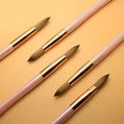 High Quality Animal Hair 100% Kolinsky Acrylic Nails Brush Custom Private Label Acrylic Nail Brushes For Nail Art