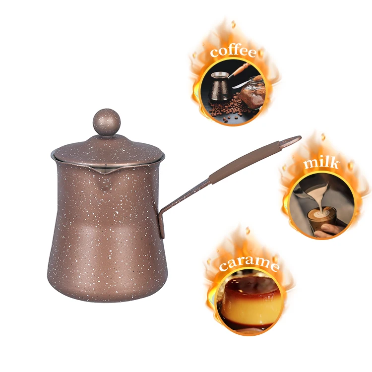long handle coffee warmer smart with lid Wholesale With Thermometer long handle coffee warmer