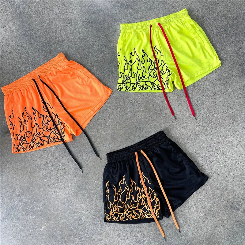 Custom Print Mesh Shorts Men Summer 