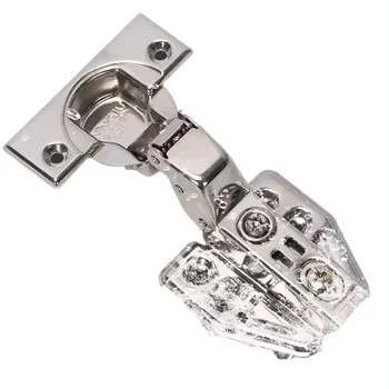 35mm Iron Hydraulic Kitchen Cabinet Hinges Soft-Closing Furniture Hardware with Door for Cabinets & Furniture Accessory