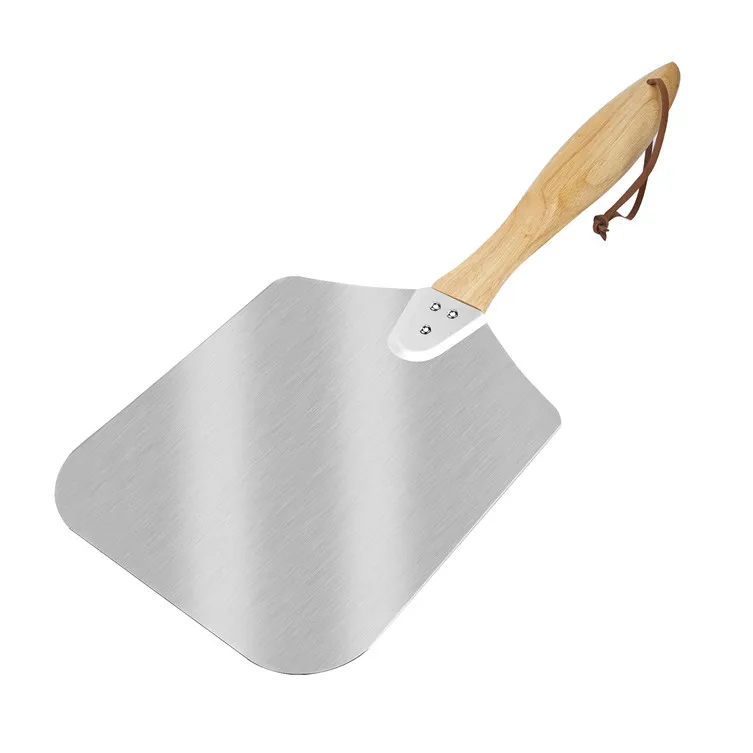 Pizza Spatula For Grilling Turning Peel 10 Inch 12 16 Smooth Wooden