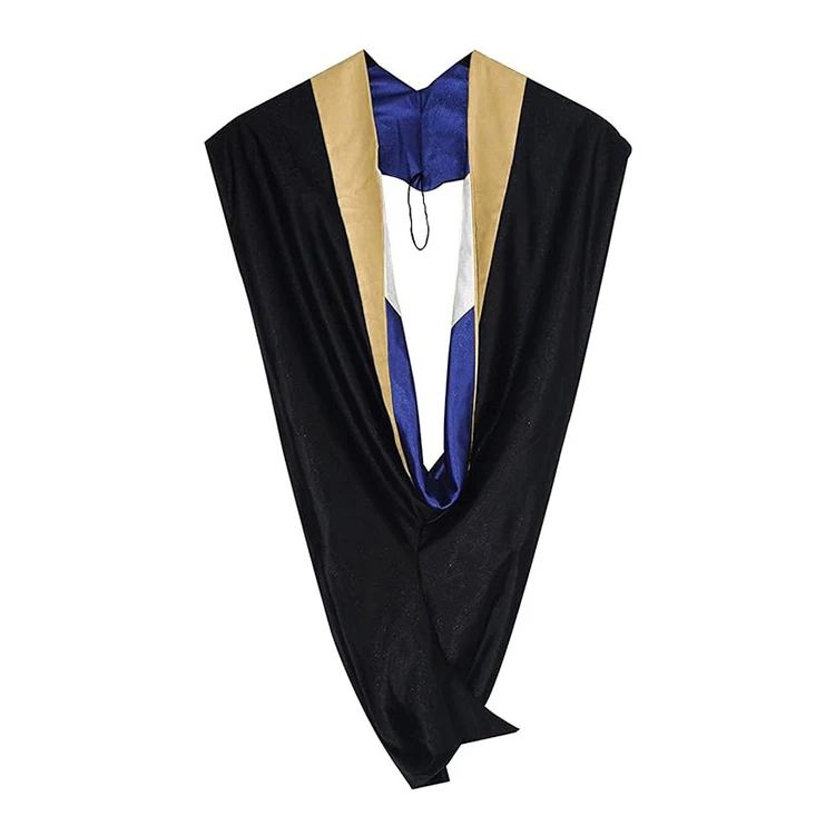 Academic regalia hood color customization for disciplines Various discipline color options for customized bachelors graduation hoods
