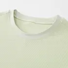 Chinese Production Stitching Rib Long Sleeve Fitness Sports Wear Top