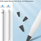Cover 10 MoKo Pad Pencil Tips Cover Silicone Lightweight Protective Case Gray 10 Pack
