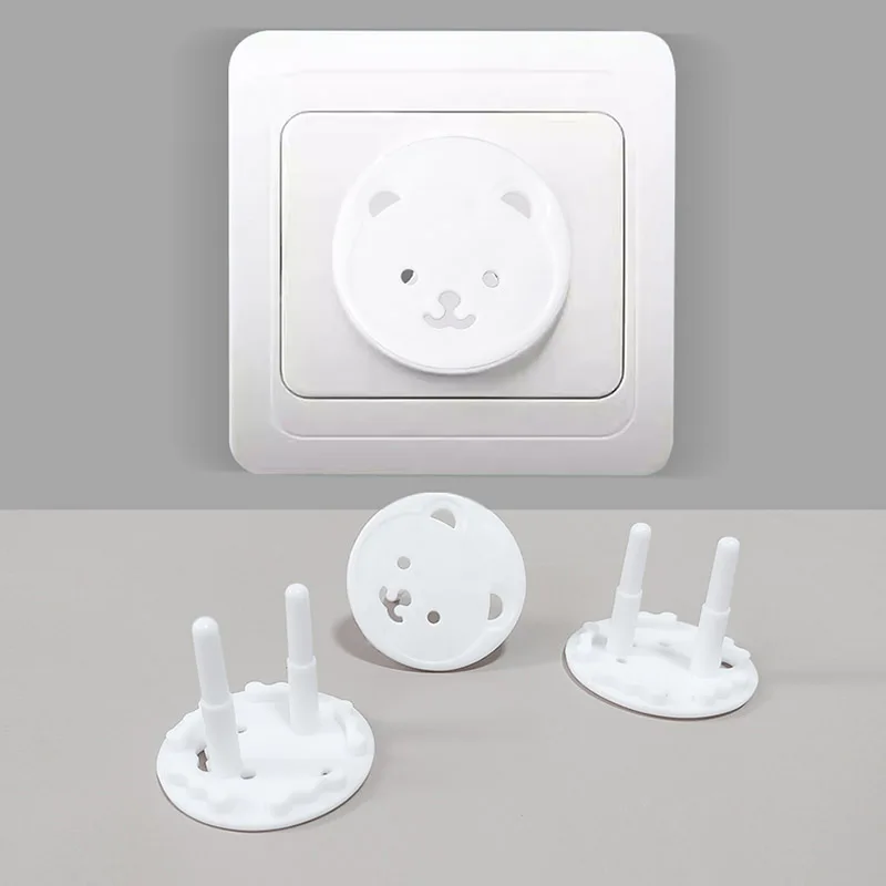 EU Power Socket Electrical Outlet Baby Kids Child Safety Guard Protection Anti Shock Plugs Protector Cover