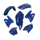 Motorcycle JFG DRZ400 Motorcycle Plastics Front Rear Mudguard Fender Body Kit Side Cover Fairings Set