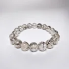 Bracelets Wholesale Prices Natural Crystal Hot Sale Black Rutile Bead Bracelets For Gift