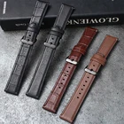Samsung Hot New For Samsung Galaxy Watch 3 Leather Watch Band Strap 41mm 45mm Watch3 Band