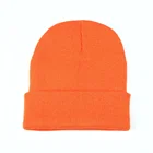 Winter Knitted Beanie Hat Beanie Beanie Hat Winter Embroidery Womans Logo Custom Knitted Acrylic Beanie Hat