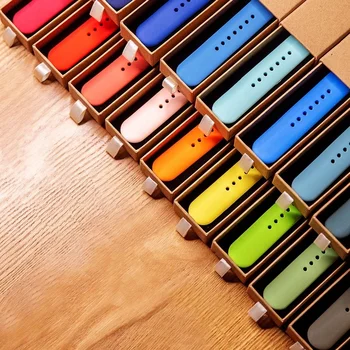 sport smart Watch strap 44mm 41mm 45mm for iphone watch series 7 rubber silicone apple watch band