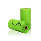 Custom Plastic Free Private Label 100% Biodegradable Compostable Pet Dog Poop Bags