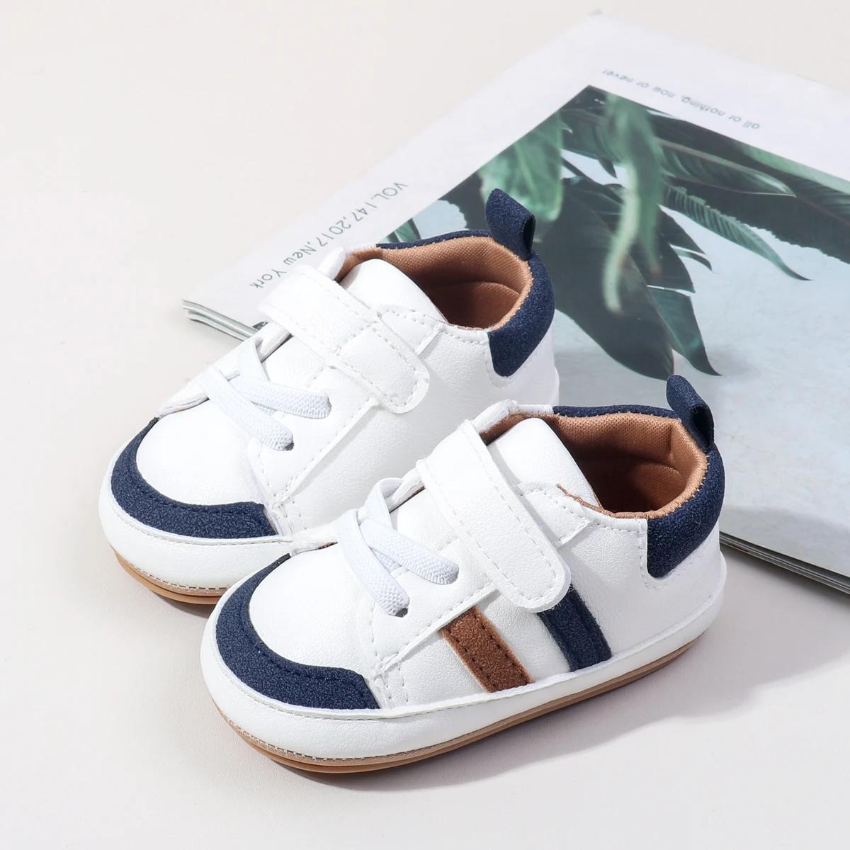 Wholesale Anti-slip TPR Outsole Baby Toddler Boys Girls Sport Shoes manufacture