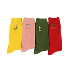 Socks Soft Touch Children's Kids Socks Toddlers Non Skid Cotton Embroider Socks