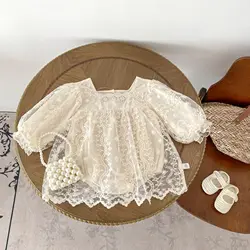 Spring Baby Romper Dress Autumn Long Sleeve Girls' Infant Bodysuit Newborn Clothing