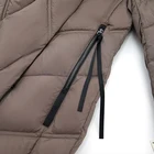 Winter Jacket Women Winter Coats Casual Style 96% Cotton Long Thick Winter Coat Down Feather Jacket Women Padded Jacket