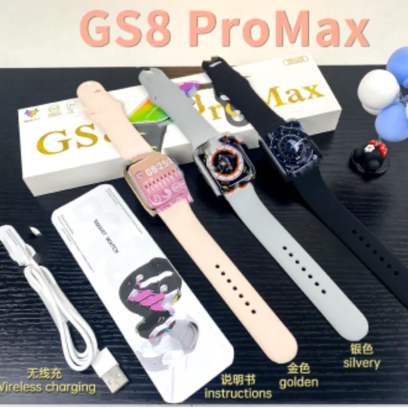 Gs9 Pro Max Amoled Smart Watch Gs8 Pro Max Series 8 9 Waterproof Watch ...
