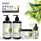 Hair OEM Customized Organic Argan Oil Set Effectively Improves Hair Quality Problems