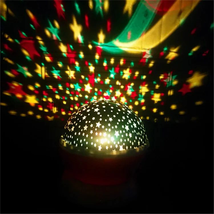 rgb star projector night light projector