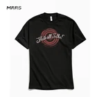 Black MRRS OEM Soft Solid Color Crew Neck Black Graphic 100% Cotton Men Tshirt