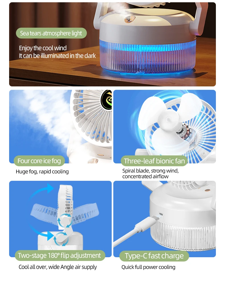Humidifier, Portable, 800ml - detail 8