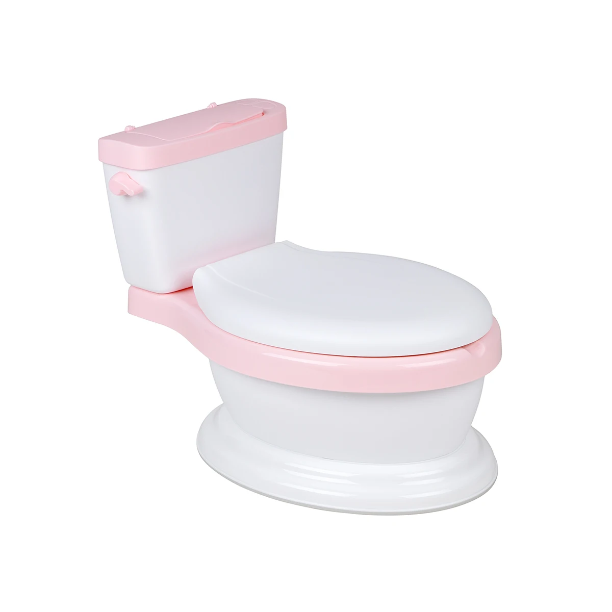 White Kids Baby Plastic Potty Toilet Trainer Training Seat 