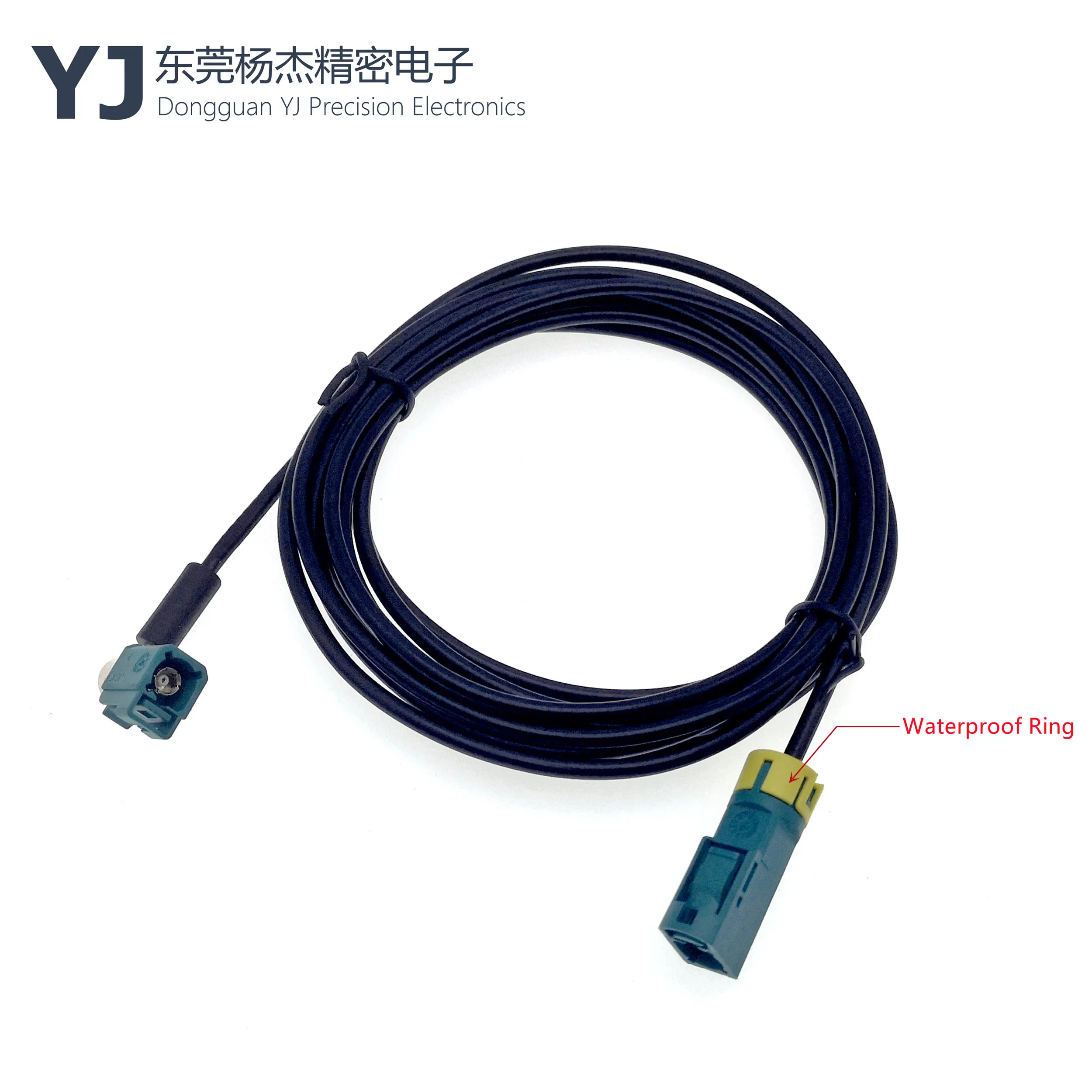 Customizable Hsd Cable For Z Connector Bmw Plug Balun To Lvds Fakra M