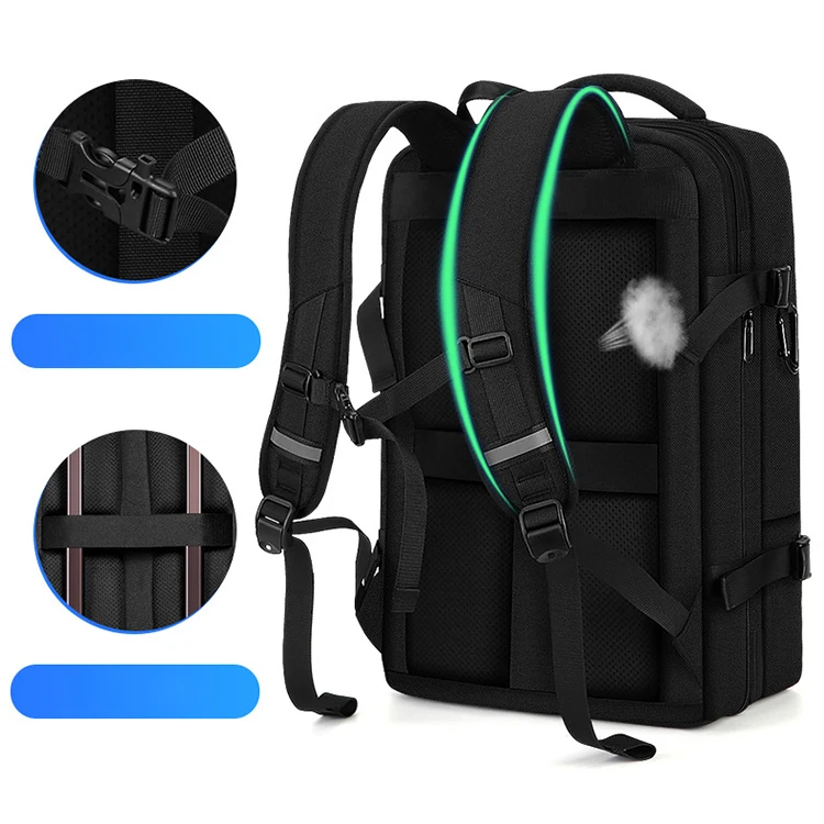 Wholesale Notebook Bags USB Charging Business Laptop Backpack Custom logo Men Back Pack Backpack Bag