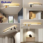 Gold Led New Trend Modern Gold Decorative Ceiling Surface Installation Home Bedroom Linear Led Track Light